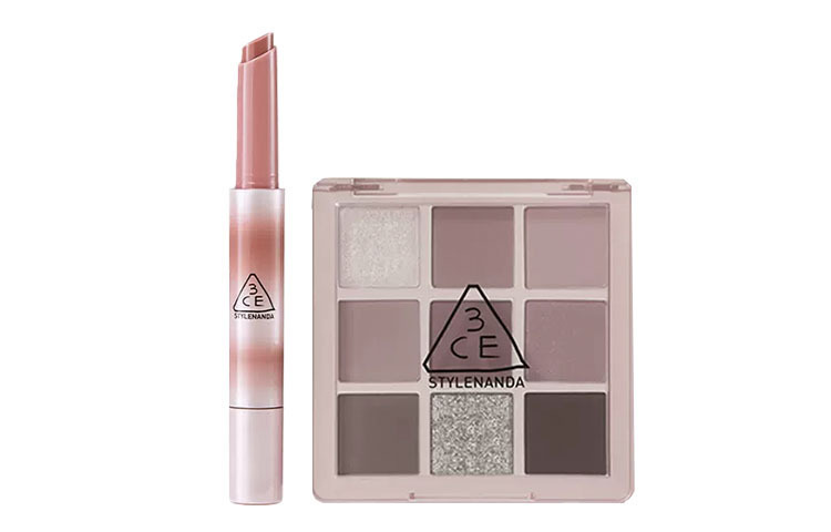 

Тени для век блеск для губ наборы косметики легко растушевываются 3CE