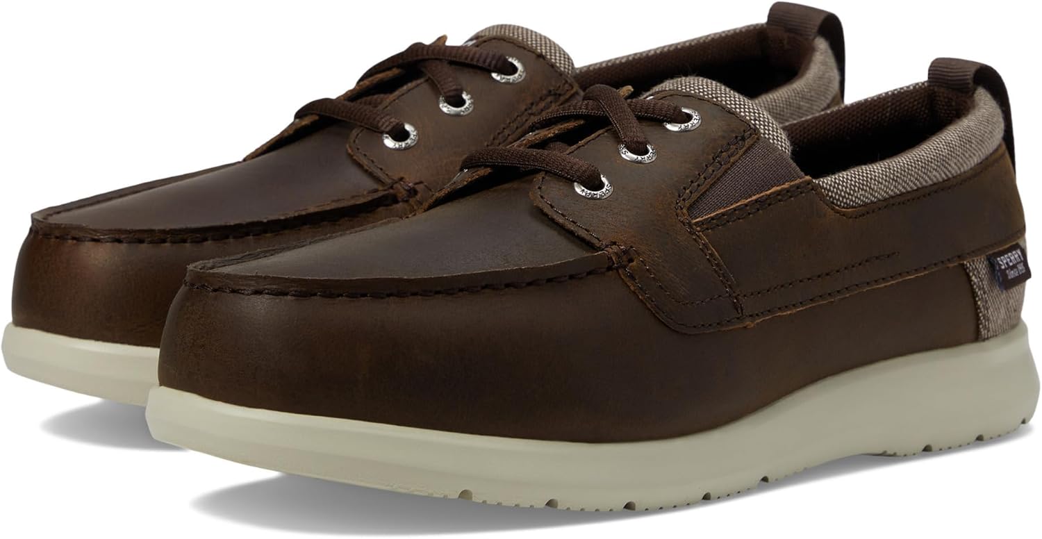 

Мужские слипоны Sperry, Bowrider Plushstep с тремя отверстиями, коричневый