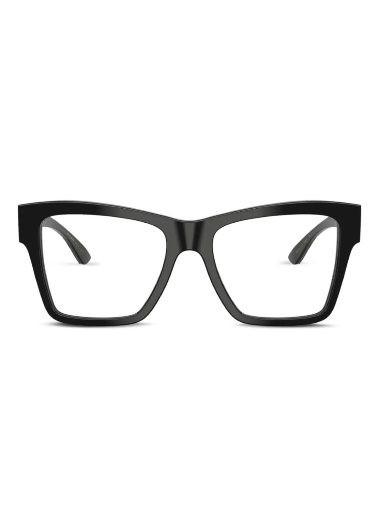 

Очки в большой оправе Dolce & Gabbana Eyewear, черный
