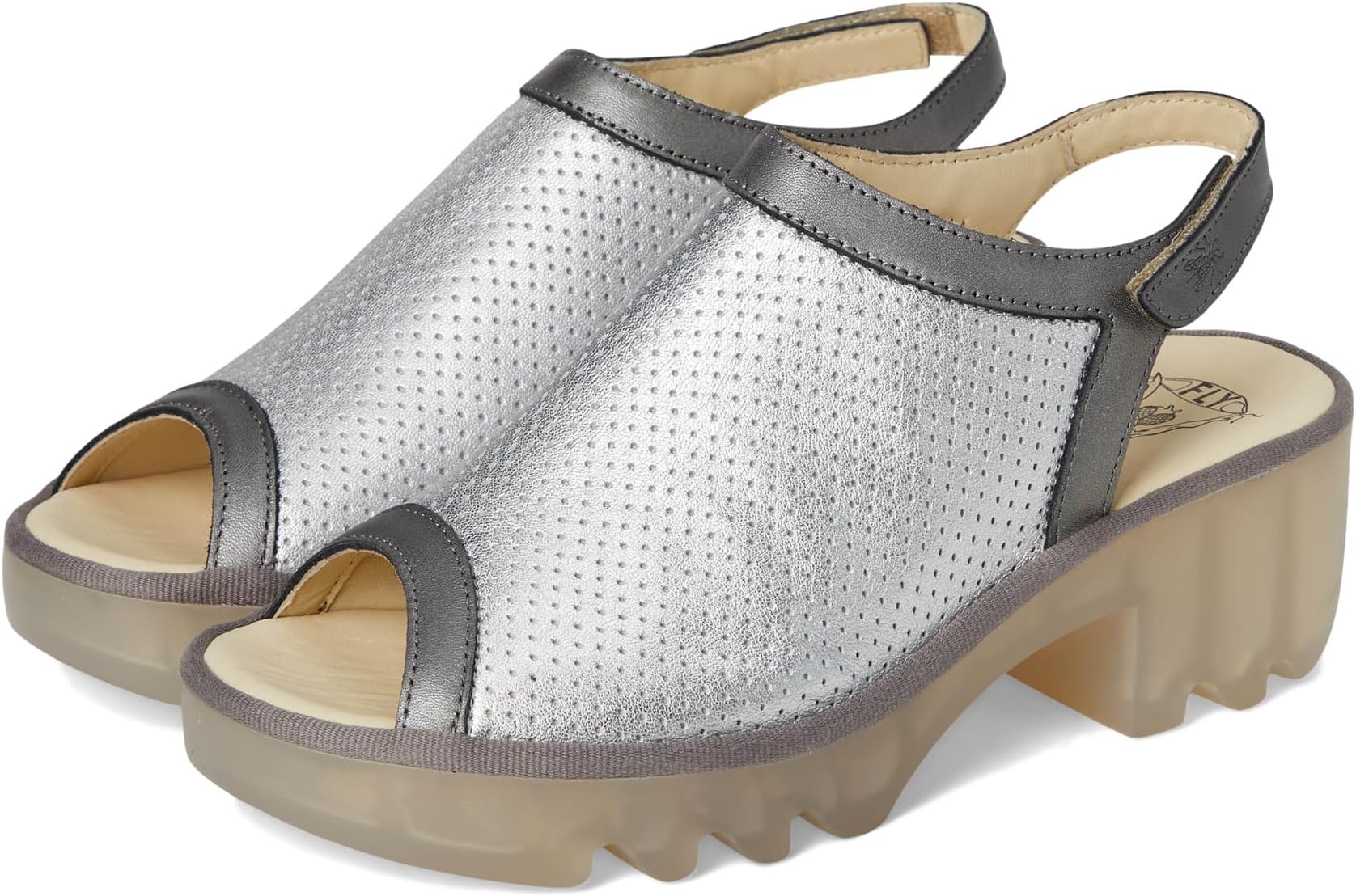 Туфли FLY LONDON TEIF577FLY, цвет Silver/Plomo