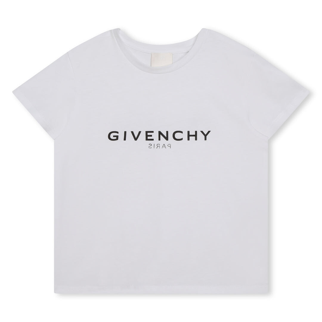 

Белая футболка с логотипом Givenchy, белый