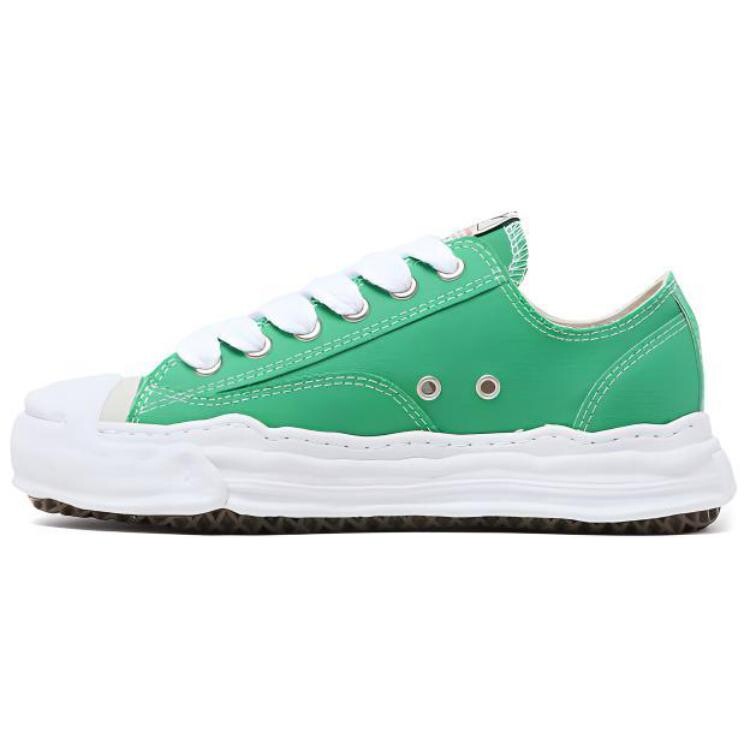 Кроссовки MIHARA YASUHIRO Hank Skateboarding Shoes Unisex Low-top, зеленый
