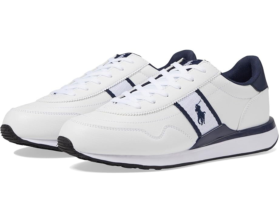 

Кроссовки Polo Ralph Lauren Kids Train 89 Sport, цвет White/Navy