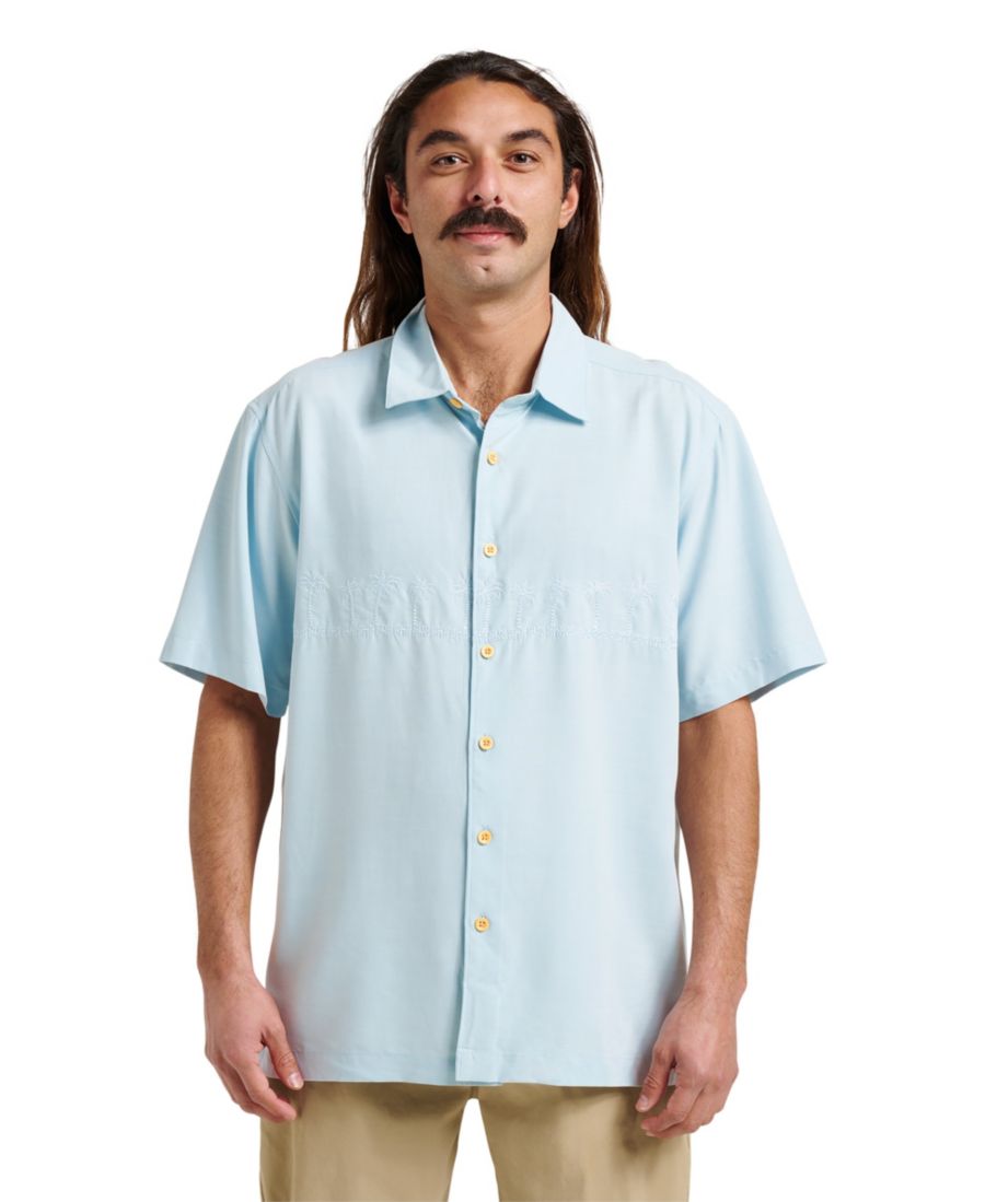 

Мужская рубашка Quiksilver Comfort Fit Quiksilver Waterman, Sterling blue