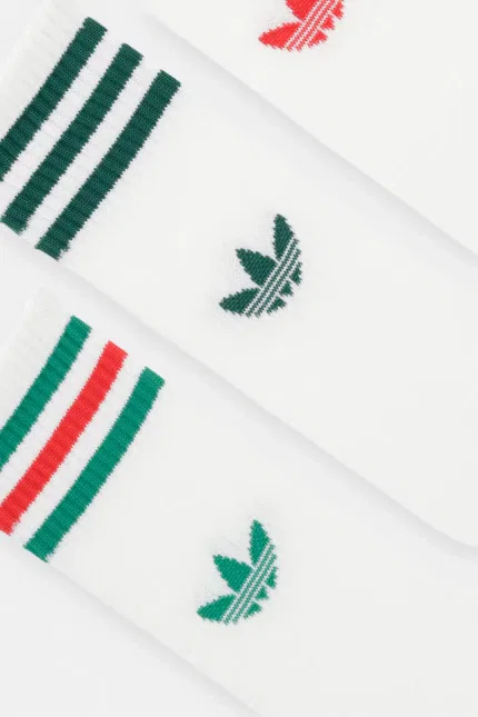 Носки 3 пары Adidas Originals, бежевый — фото 2