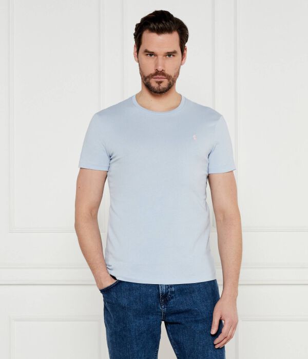 

Футболка мужская Polo Ralph Lauren хлопковая, голубой