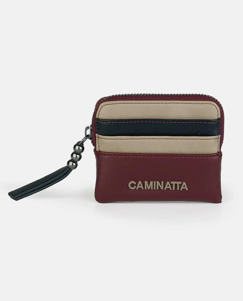 

Держатель полиуретановой карты Caminatta, цвет Burdeos