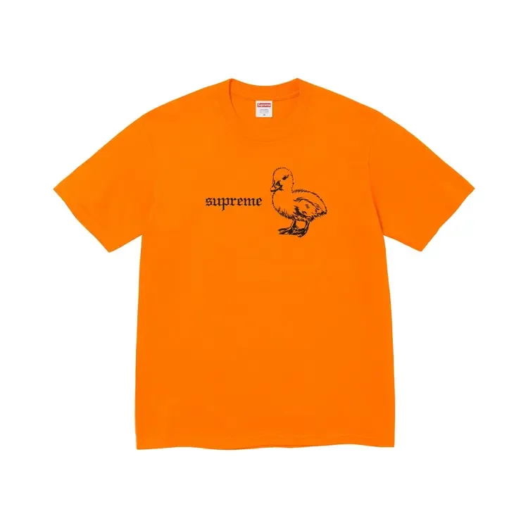 Футболка Supreme Duck Tee 'Orange'