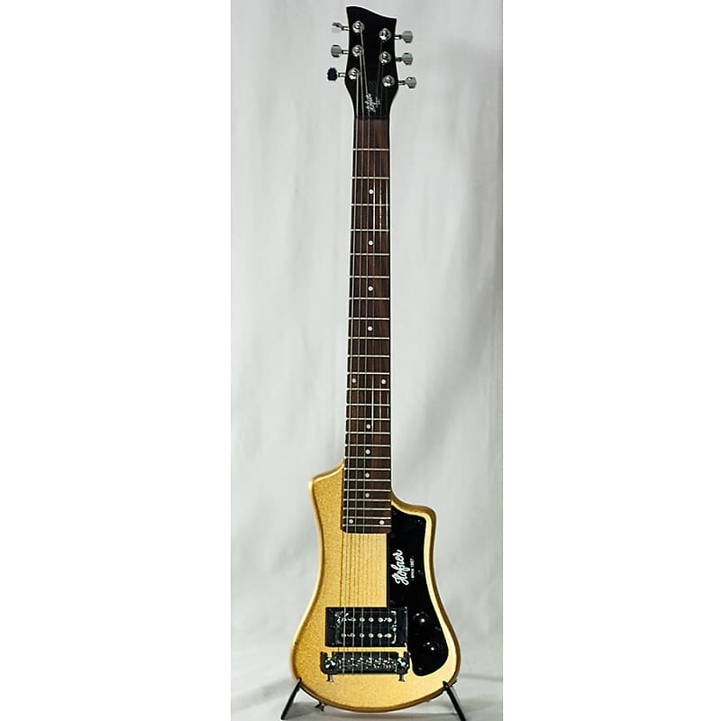 

Электрогитара Hofner Shorty Guitar - Gold Top Limited Edition Guitar w/ Gigbag