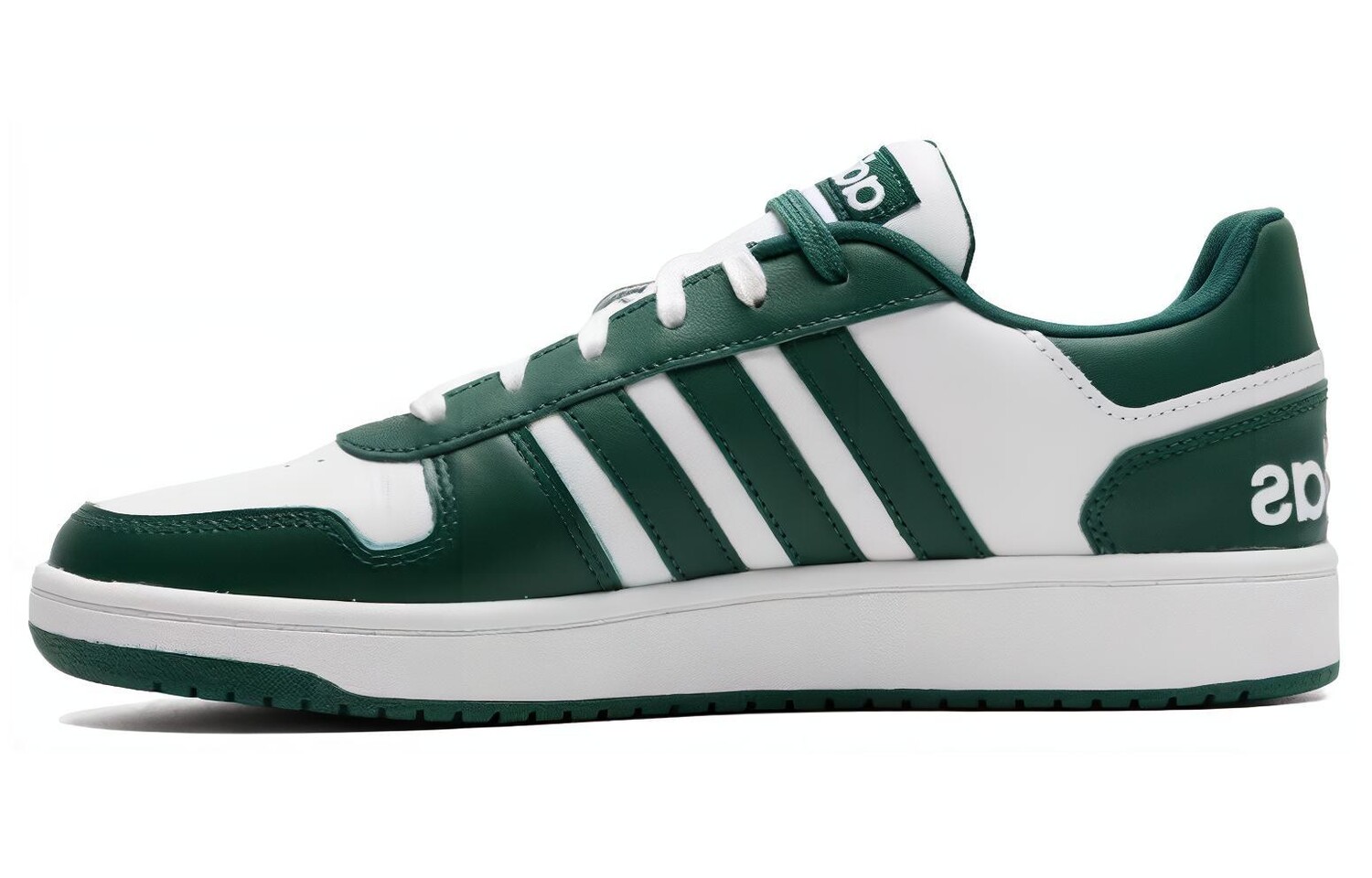 

Кроссовки adidas Hoops 2.0 Skateboarding Shoes Unisex Low-top Green/White, зеленый