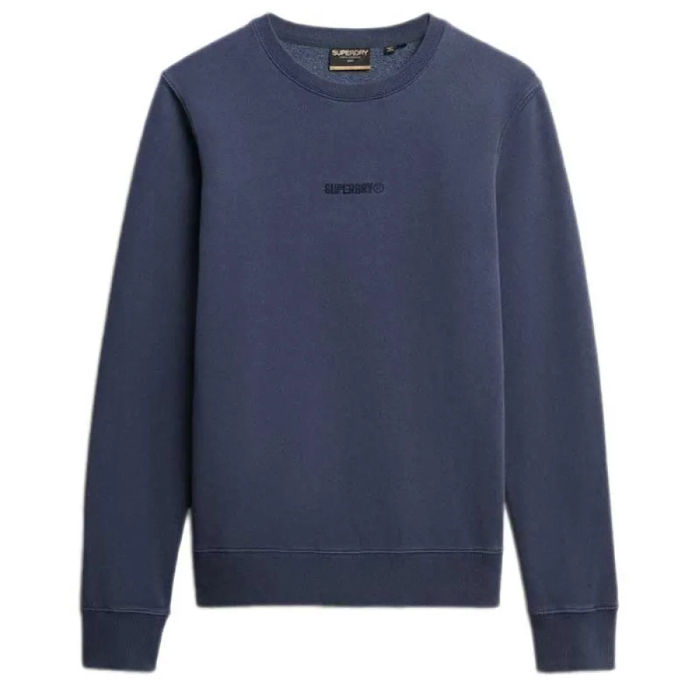 

Толстовка Superdry Micro Logo, синий