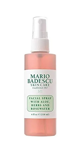 Набор для сияющей кожи Mario Badescu, включает спрей для лица с алоэ, травами и розовой водой (118 мл), очищающую пенку с гликолевой кислотой (177 мл) и маску с супер-коллагеном (57 г) Набор из 3 штук — фото 4
