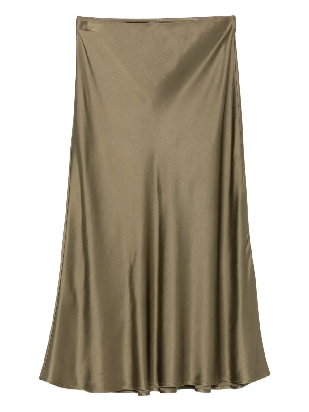 

Юбка миди А-силуэта Ottod'Ame, зеленый