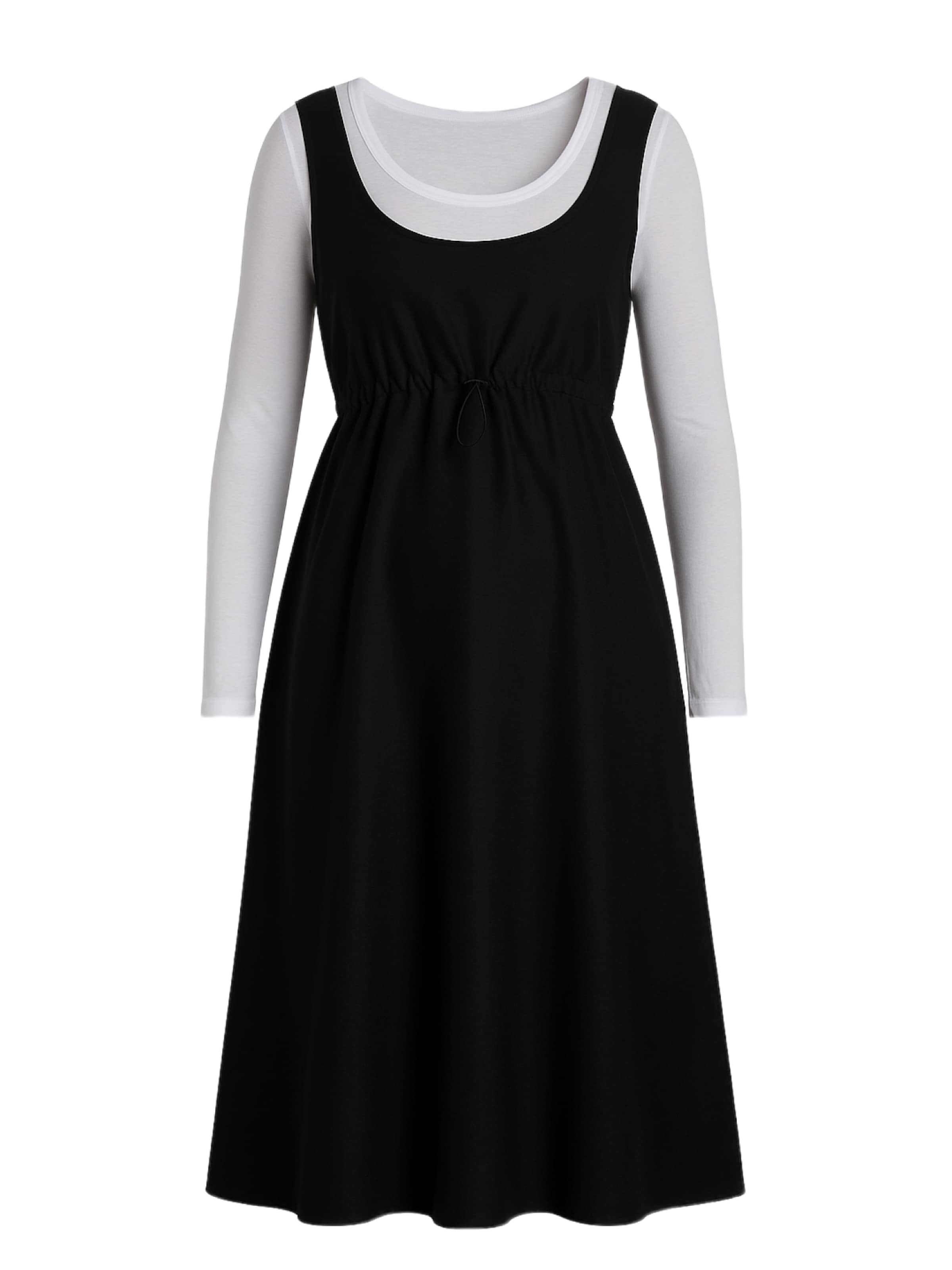 

LYN MAMA Платье в черном цвете