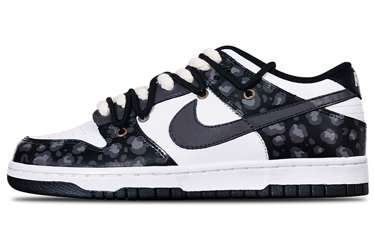 

Кроссовки Nike Dunk Skateboard Shoes Women's Low-Top Black White, черные/белые, Черный, Кроссовки Nike Dunk Skateboard Shoes Women's Low-Top Black White, черные/белые