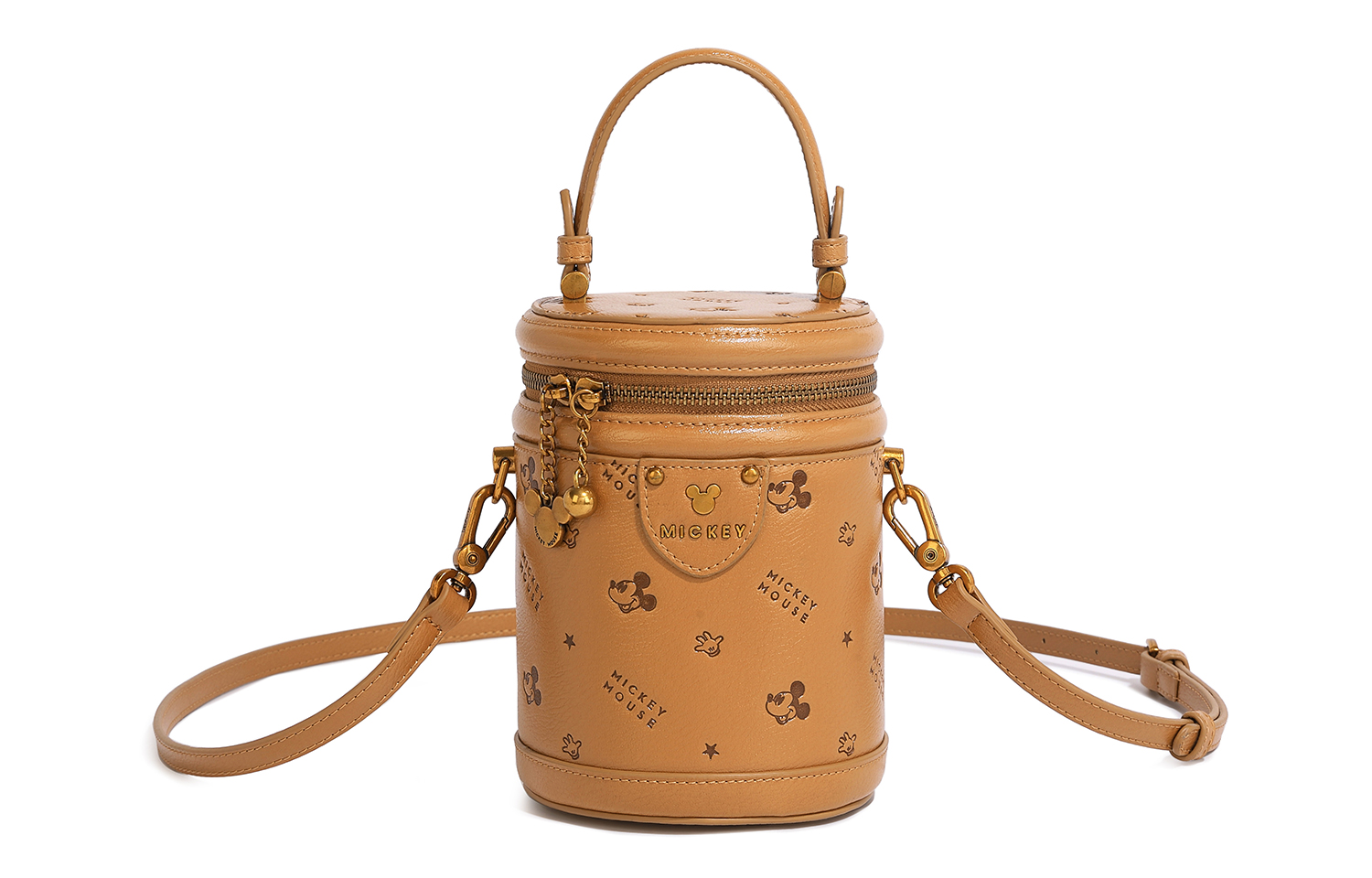 

Disney Розовая женская сумка Minnie из полиуретана, Mickey Mouse Brown[Box+Shopping Bag]