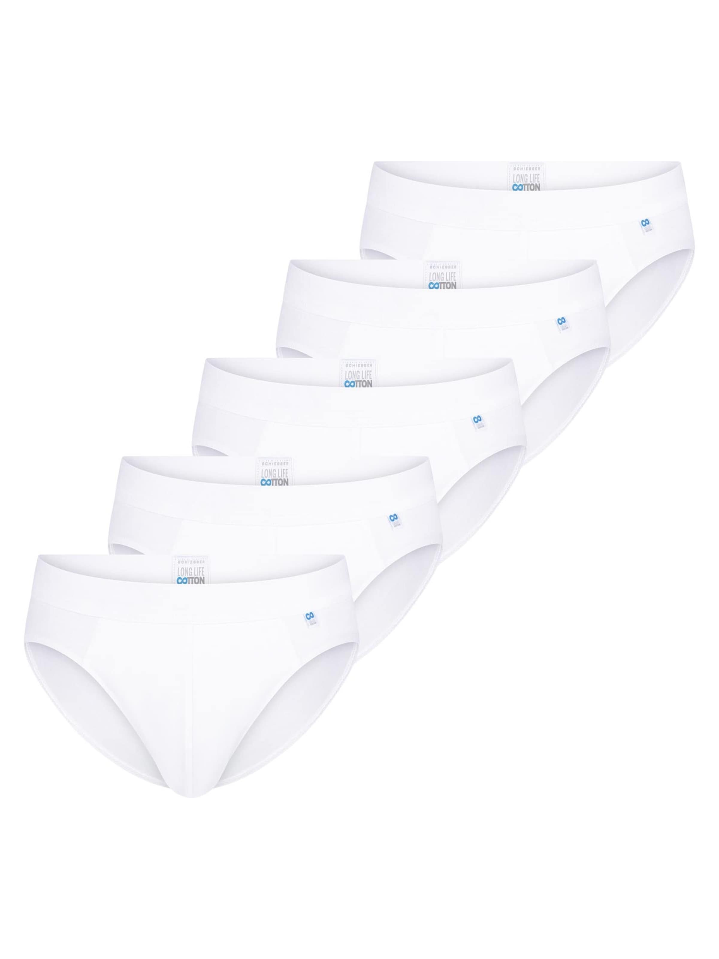 

SCHIESSER Трусики 'Long Life Cotton' в белом цвете