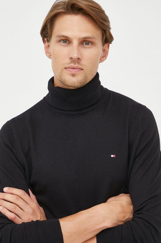 

Свитер с добавлением кашемира Tommy Hilfiger, черный