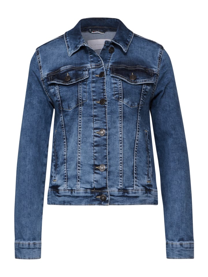 

Джинсовая куртка Street One, цвет jeansjacke' blau