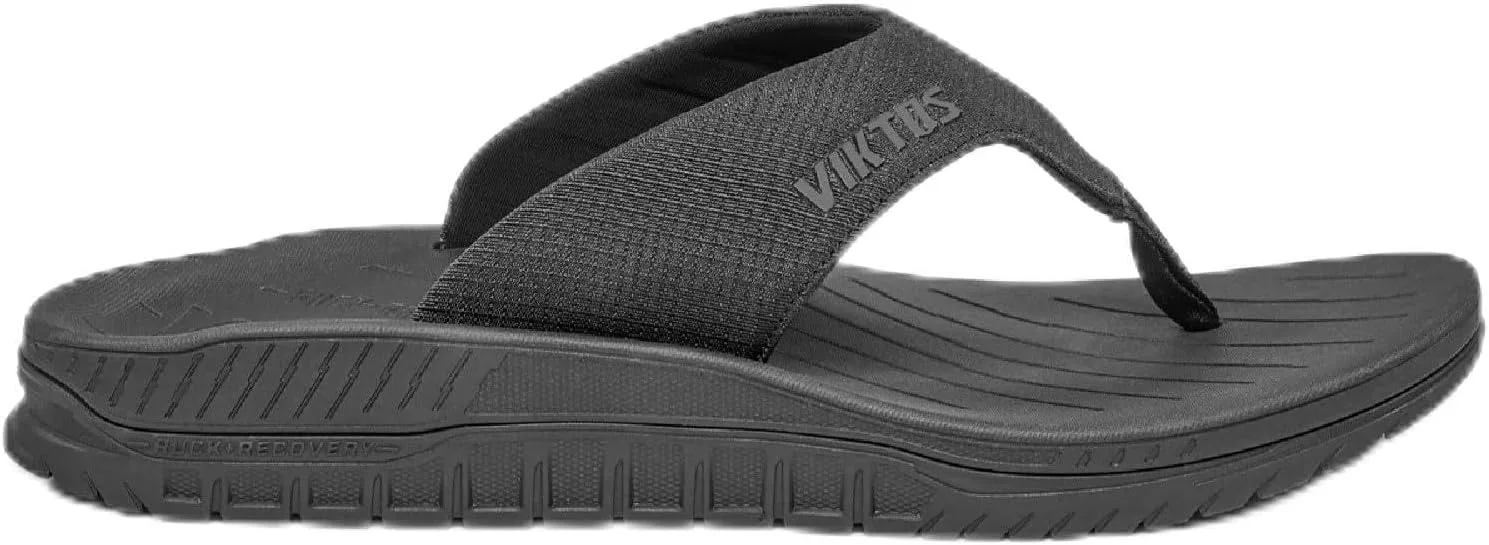 

Мужские сандалии VIKTOS Ruck Recovery XC | Легкие повседневные уличные шлепанцы с термоформируемой подошвой EVA, черный