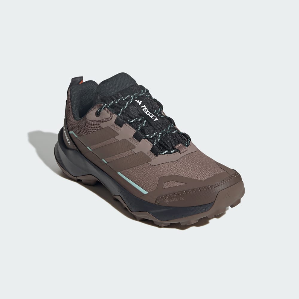 Кроссовки Adidas Terrex Skychaser AX5 GORE-TEX Hiking Shoes, цвет Trace Brown/Earth Strata/Semi Impact Orange — фото 4