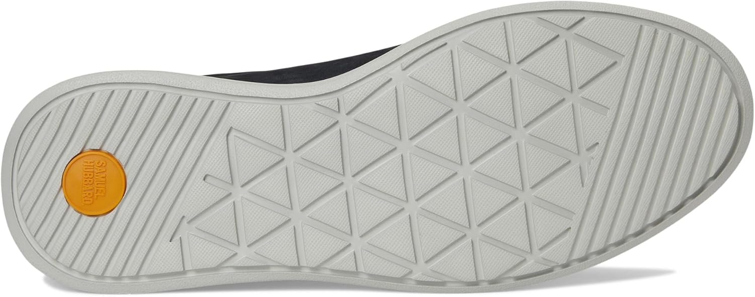 Мужские легкие кроссовки Samuel Hubbard на шнуровке, Navy Nubuck — фото 3