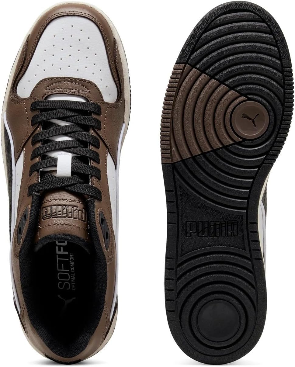 Мужские кроссовки Rbd Break Low Puma, белый/черный/бронзовый — фото 4