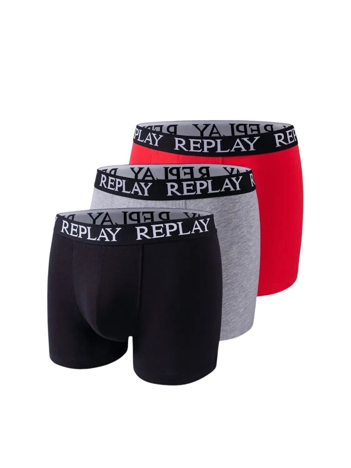 

Боксеры Replay Trunks 3er Pack, разноцветный