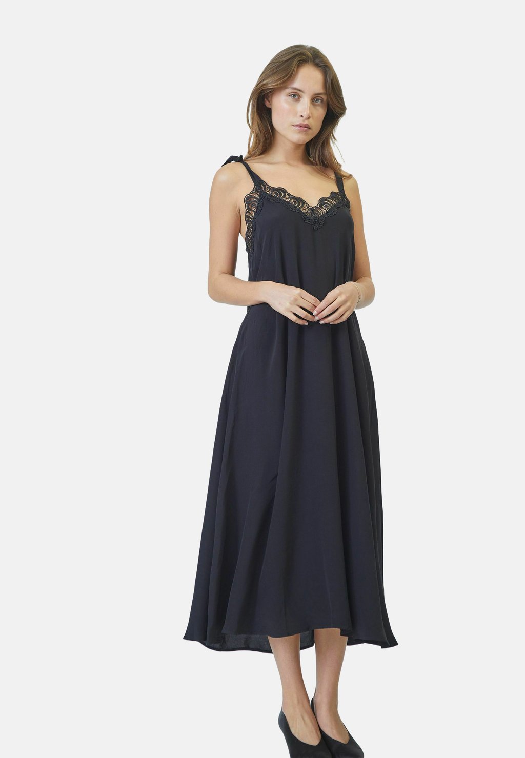 

Повседневное платье PERINCC LACE STRAP DRESS Co'couture, черный