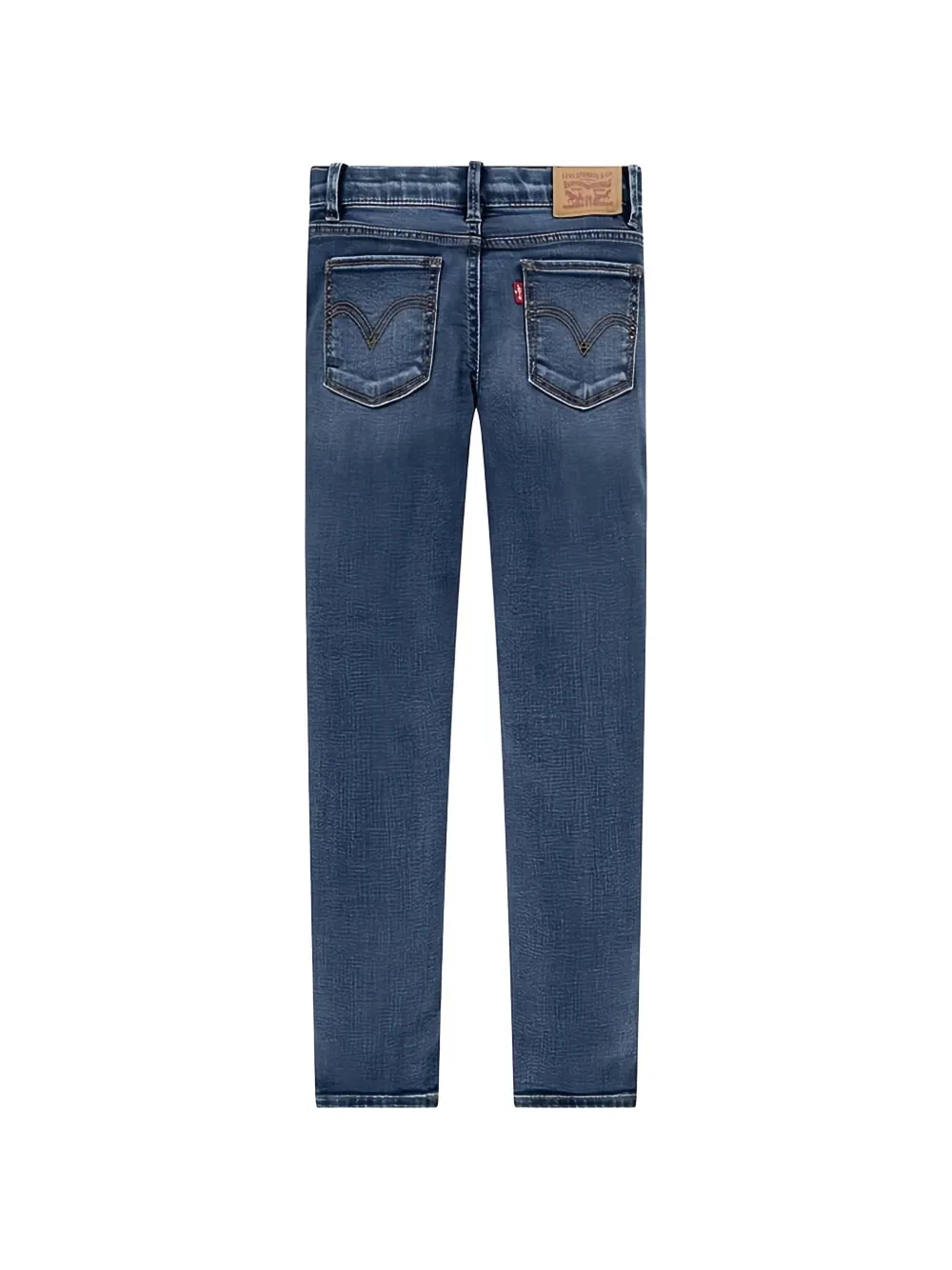 Узкие джинсы из денима Levi'S Kids, синий — фото 2
