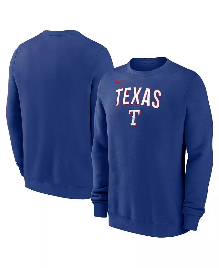 

Мужской свитшот Royal Texas Rangers Nike