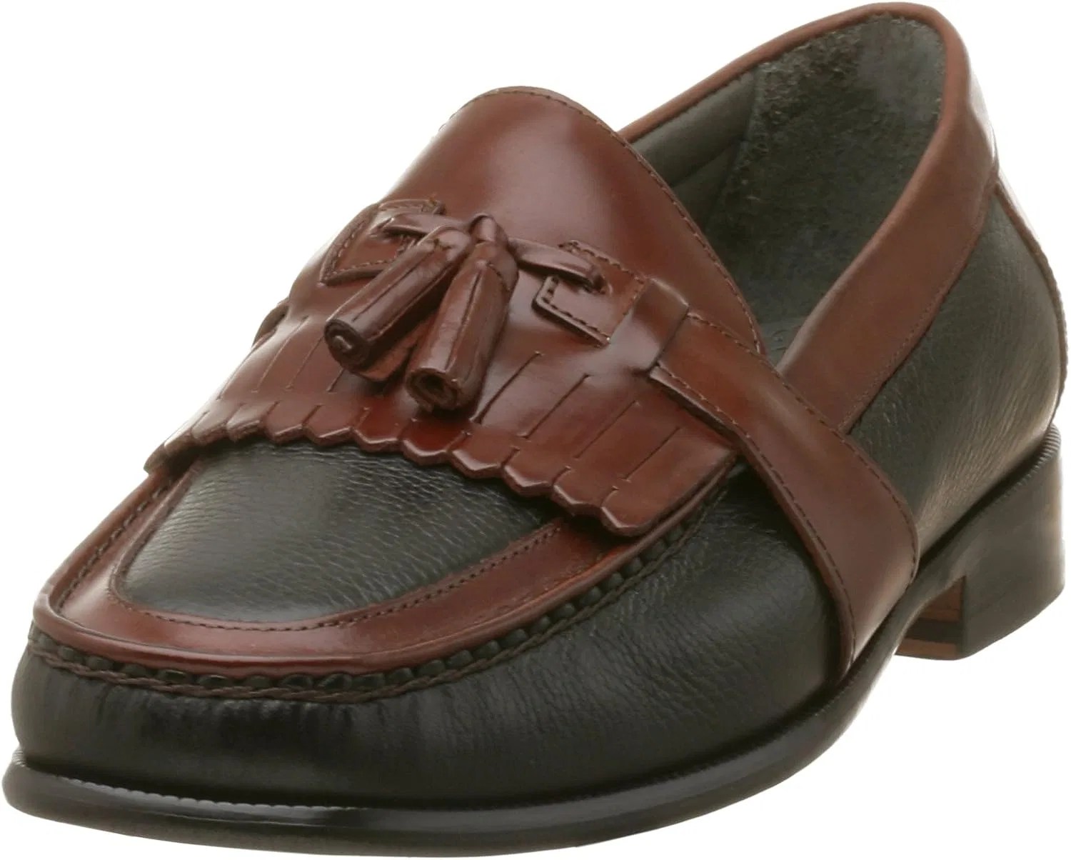 Мужские лоферы Florsheim Chester с кисточками, Cognac Black