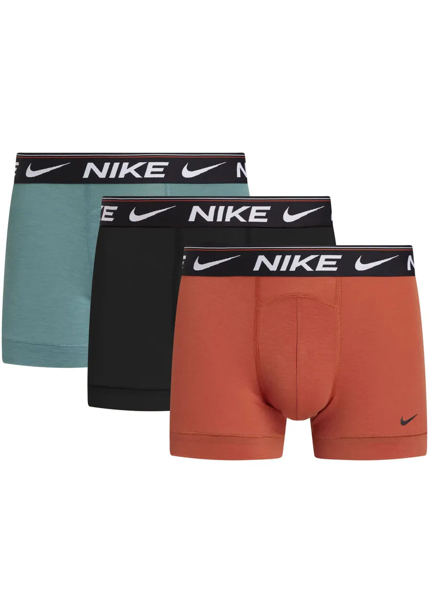 

NIKE Underwear Trunk "TRUNK 3PK" (упаковка, 3 шт., 3 шт.), с логотипом на поясе, черный