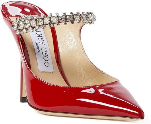 Туфли Jimmy Choo Bing 100 Patent Heel, красный — фото 2