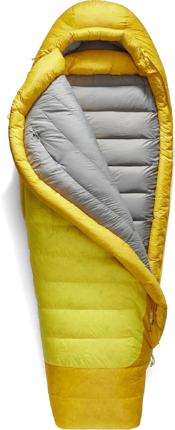 

Альпийский спальный мешок с пуховым утеплителем до -20F Sea to Summit, Blazing Yellow
