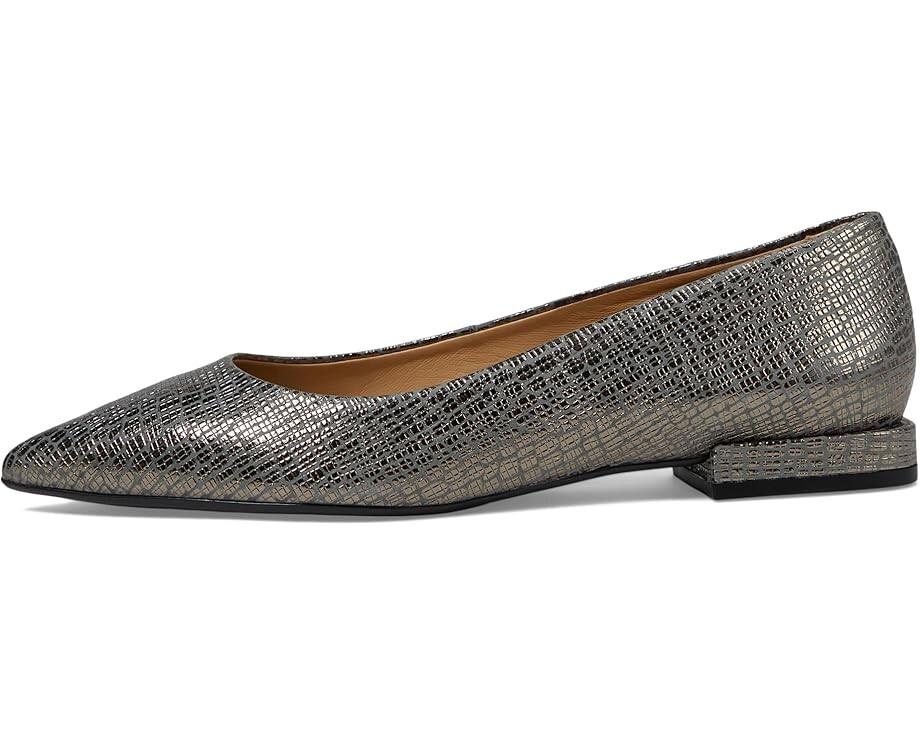 Туфли на плоской подошве Marc Joseph New York Stafford Ave, цвет Metallic Pewter Gator — фото 4