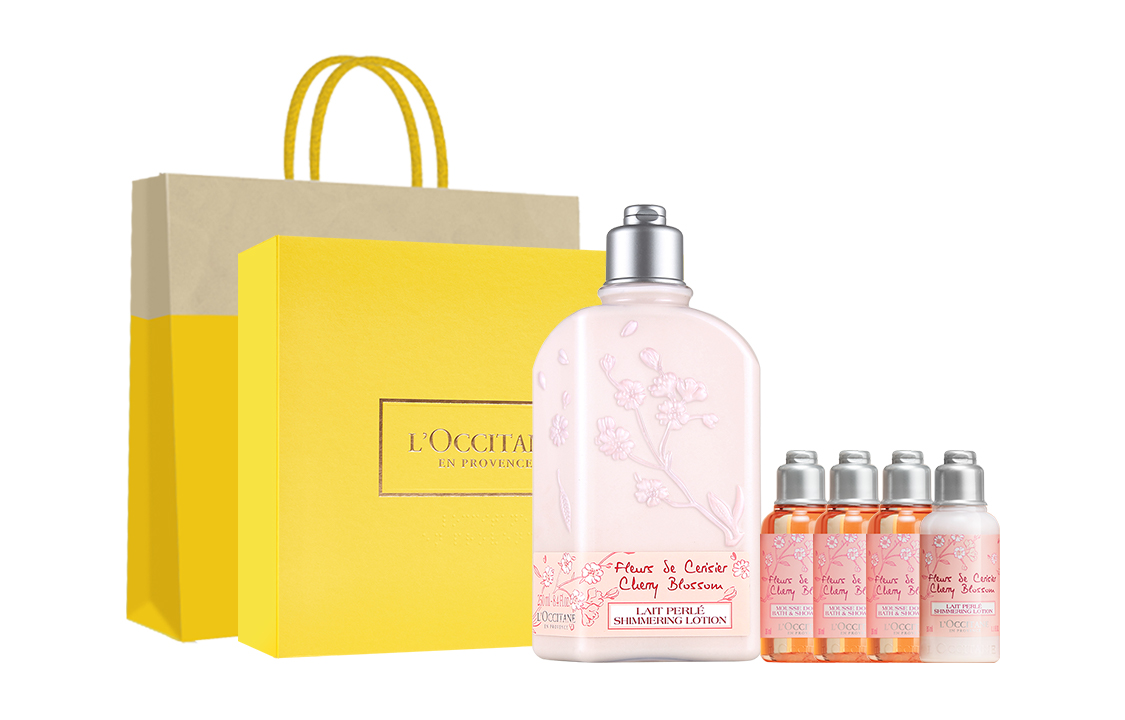 Лосьон для тела Sweet Cherry Blossom увлажняющий и восстанавливающий 500мл*2 LOCCITANE, Sweet Cherry Blossom Moisturizing Lotion 250ml*3 — фото 4