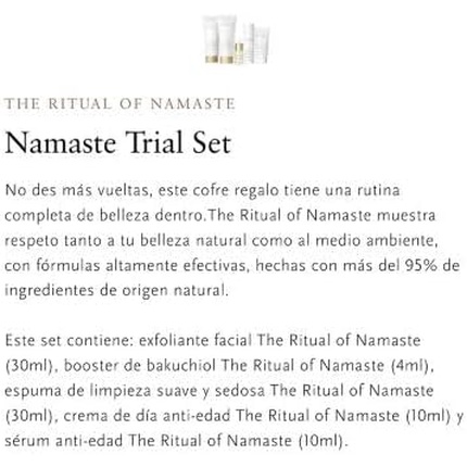 Набор RITUALS The Ritual of Namaste Gift Set - Luxury Trial Set with 5 Travel-sized Skincare Products — фото 3