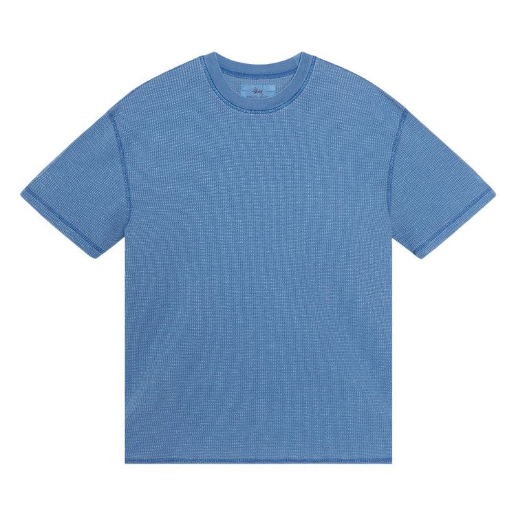 

Футболка Stussy Pigment Dyed Short-Sleeve Thermal, Blue