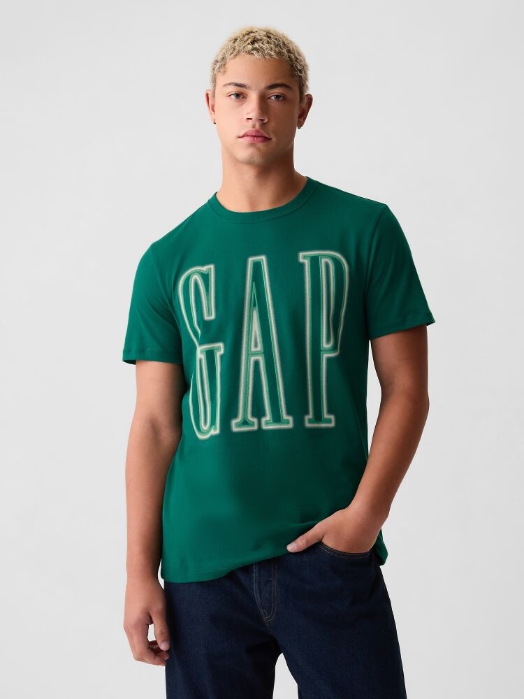 

Футболка с логотипом Gap, зеленый