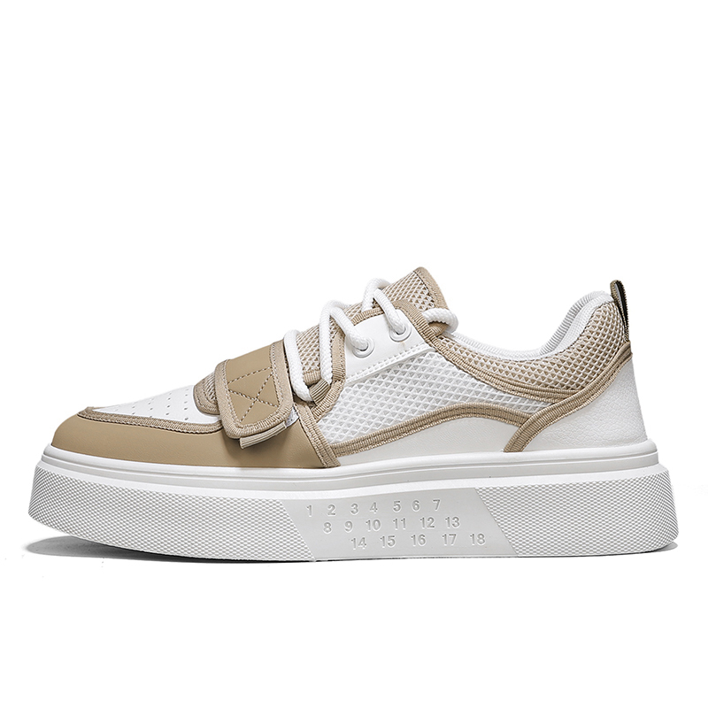 

Captain illy Мужские лоу-топ скейтборд кроссовки белый хаки, цвет White Khaki