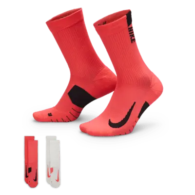 

Носки Nike Multiplier Crew Sock (2 шт), разноцветный