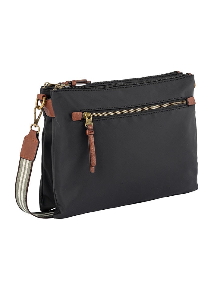 

Camel Active Сумка через плечо "Bari" черного цвета - (Ш)33 x (В)25 x (Г)6 см