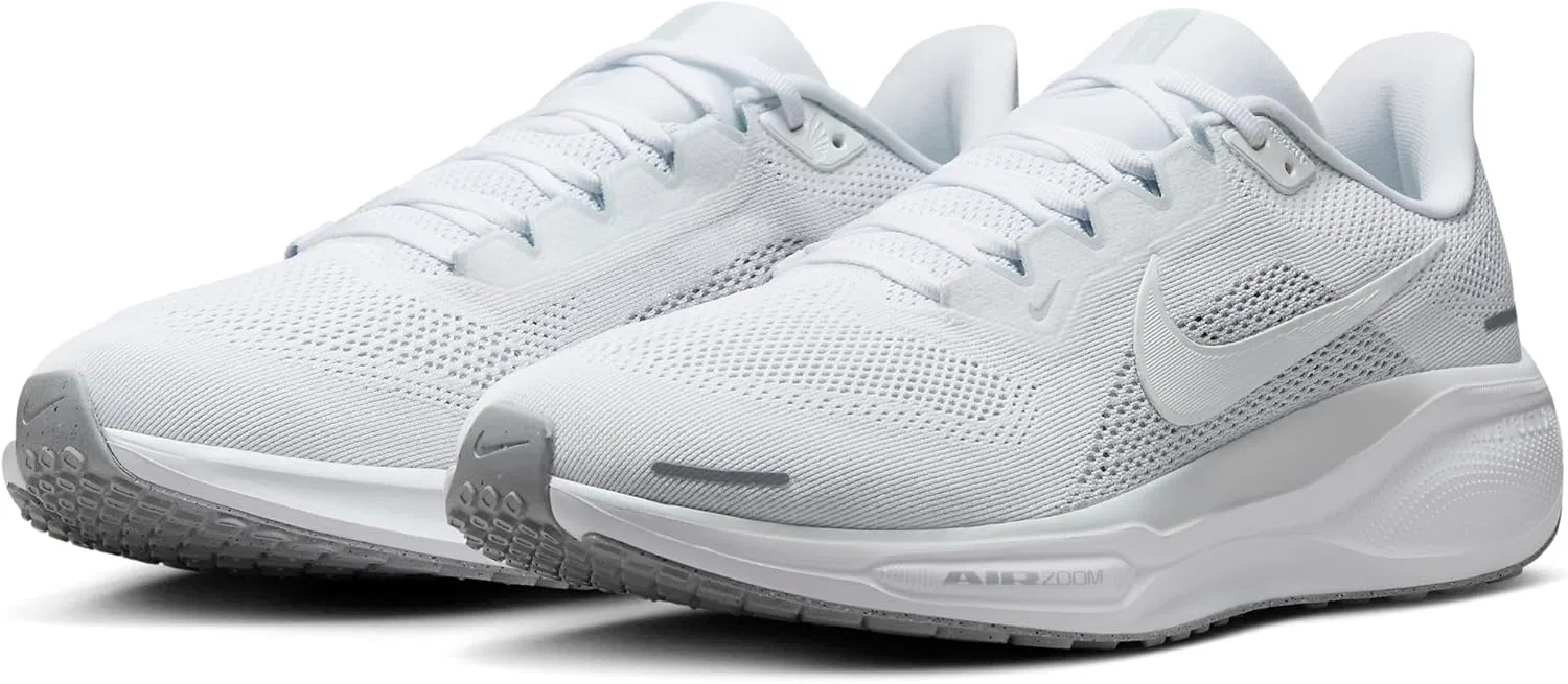 Мужские беговые кроссовки Nike Pegasus 41 FD2722, White Pure Platinum — фото 3