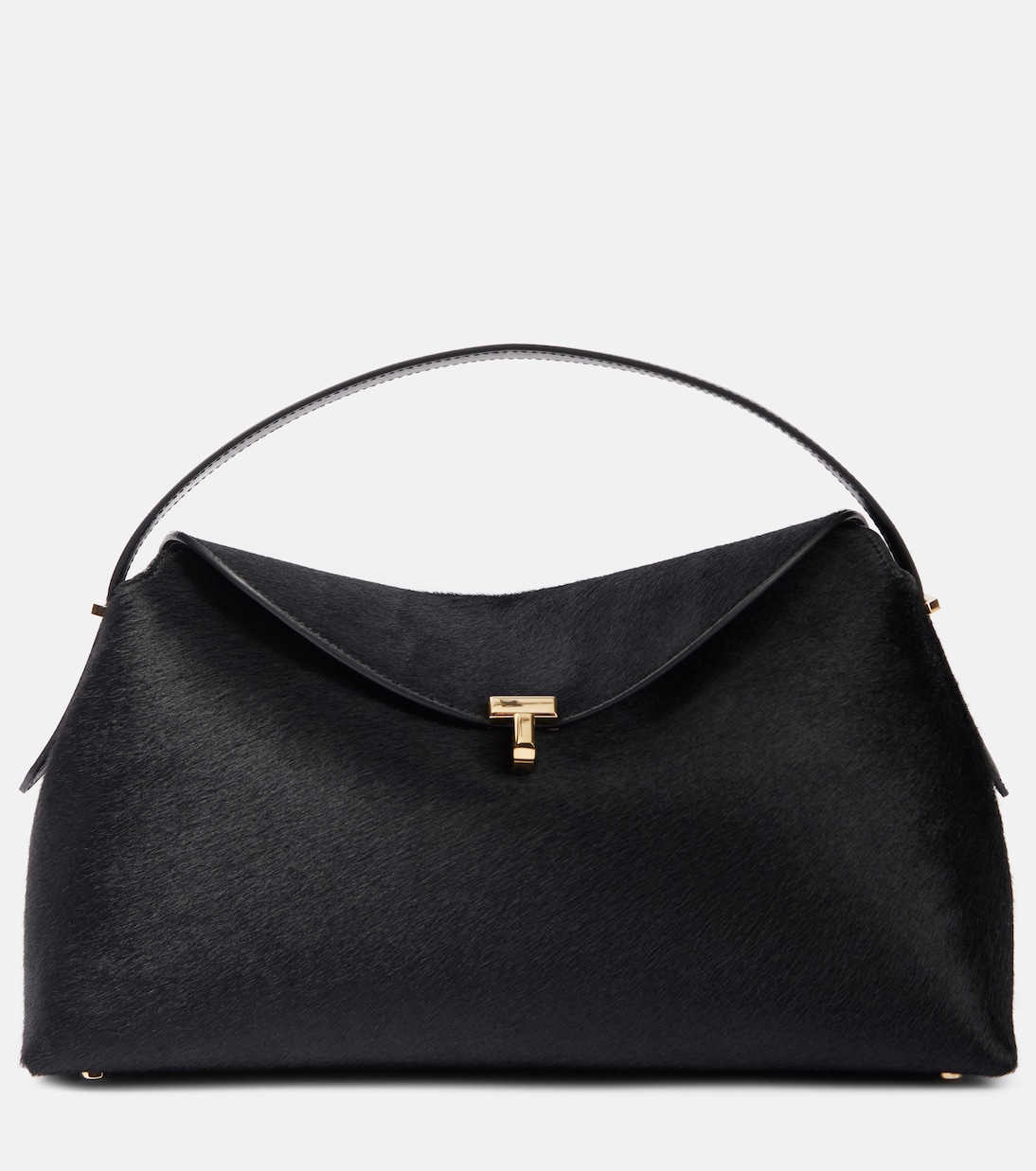 

Сумка-тоут из телячьей кожи T-Lock Toteme, Black 001