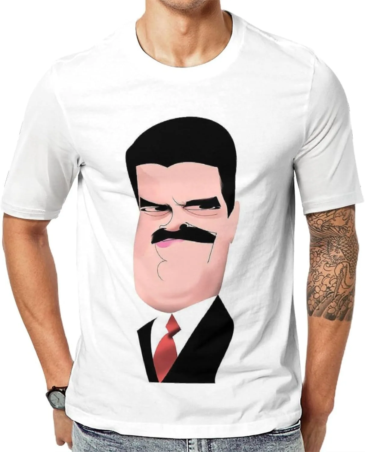 

Футболка Nicolas Maduro мужская с коротким рукавом Wzsxbfsn