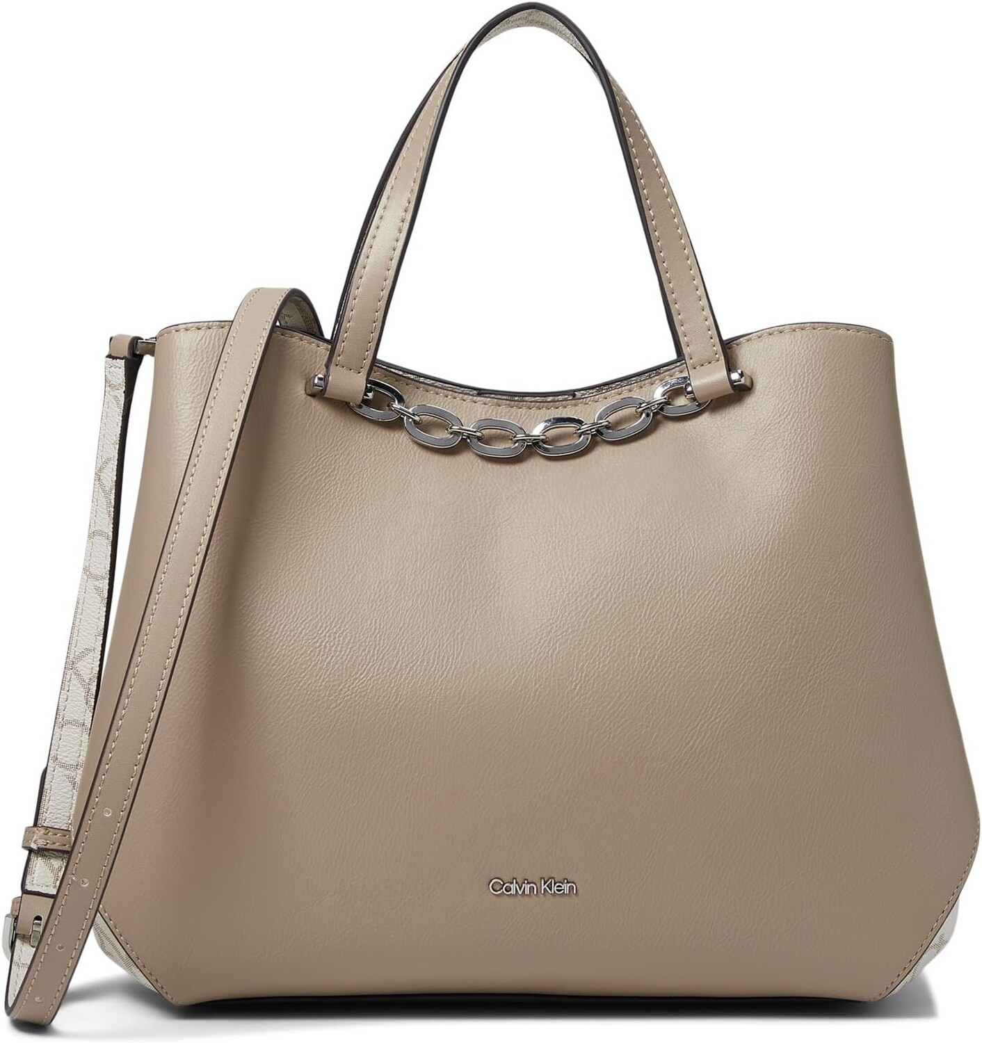 

Сумка Calvin Klein Noelle Satchel, цвет Cornstalk/Vanilla/Khaki