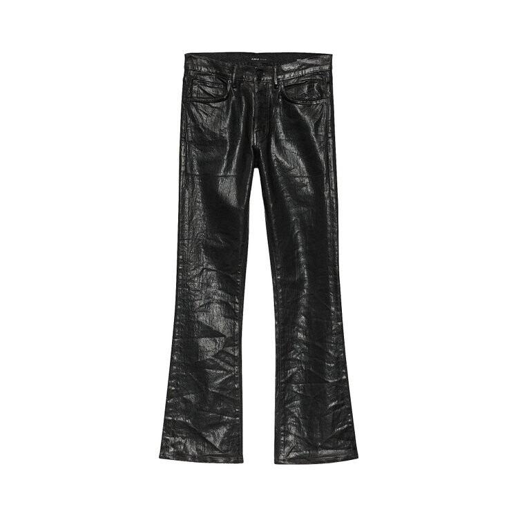 

Джинсы PURPLE BRAND Coated Flare Jeans, черный