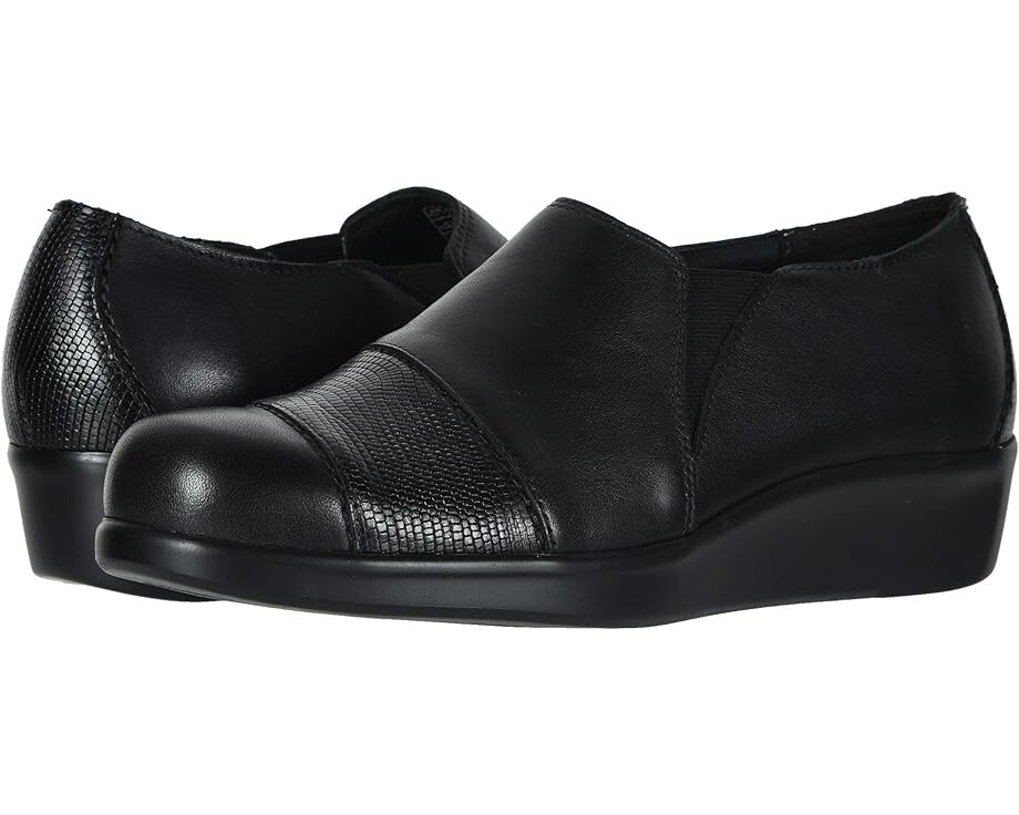

Лоферы SAS Nora, цвет Black/Lizard