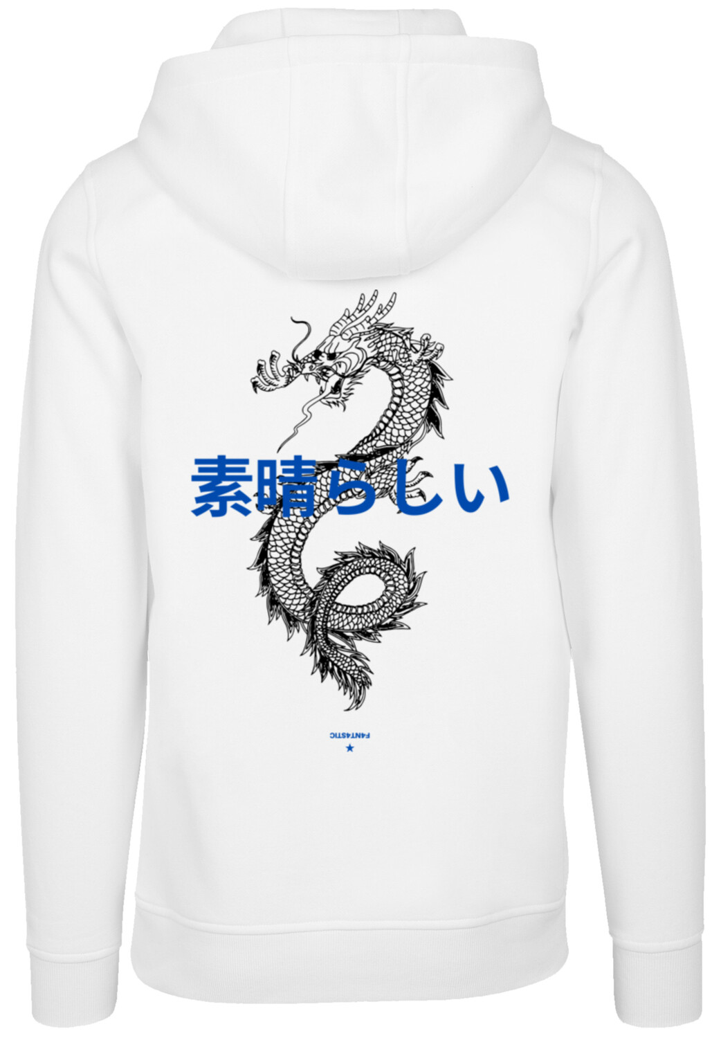 

Пуловер F4NT4STIC Hoodie Drache Japan PLUSSIZE, белый